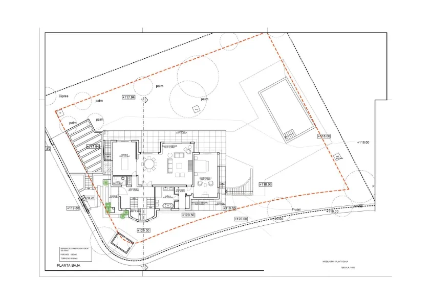 Plan - Luxury Villa with Sea Views in Golden Mile