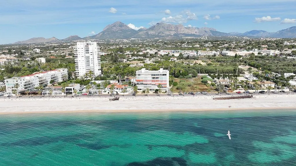 Vue aérienne - Seafront Apartment with Pool in L'Albir