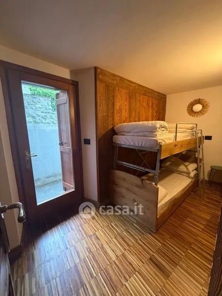 Chambres - Trilocale with Garden View in Courmayeur