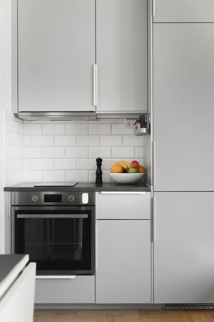 Cuisine - 1st Floor Apartment with Balcony in Uppsala