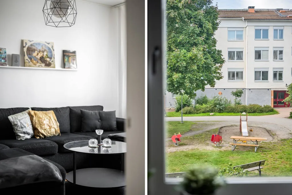 Soggiorno - Well-Planned Two-Bedroom Flat with Garden Access