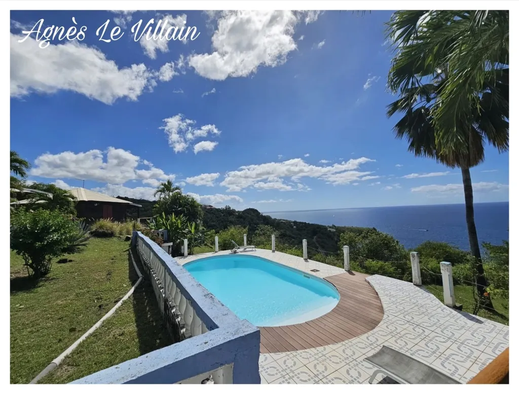 Piscine - Maisonnette T2 Vue Mer avec Piscine en Copropriété
