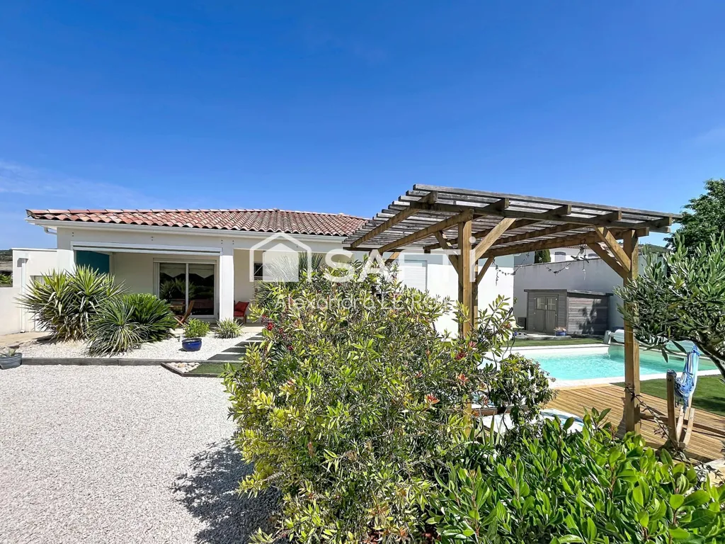 Piscine - Villa avec Piscine et Jardin à Saint-Jean-de-Fos