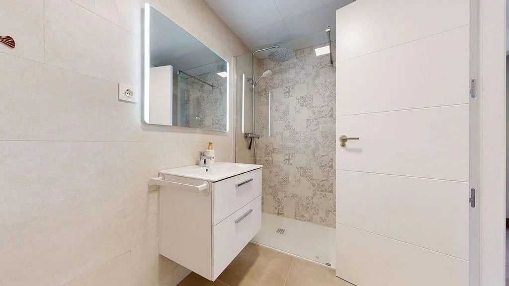 Salles de bain - Apartment with Pool and Terrace in Fuengirola