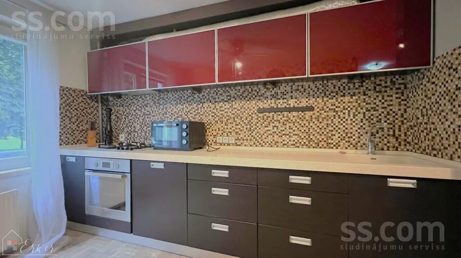 Cocina - Duplex Apartment with Green Setting in Imanta, Riga
