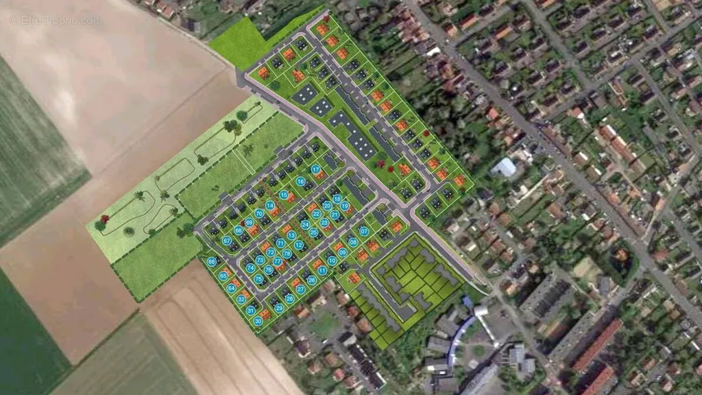 Buildable Land in New Development, Liévin