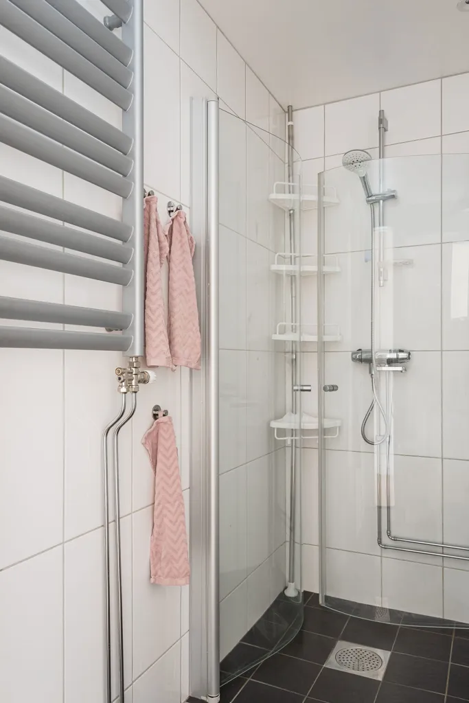 Salles de bain - Apartment with Balcony in Central Timrå