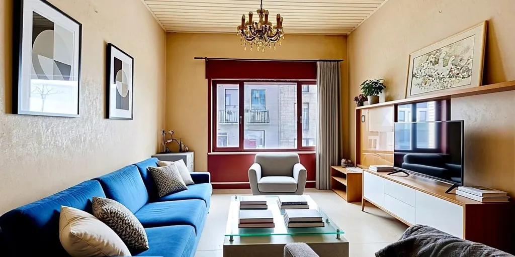 Séjour - Studio avec Salle de Nuit à Blankenberge, Proche de la Mer