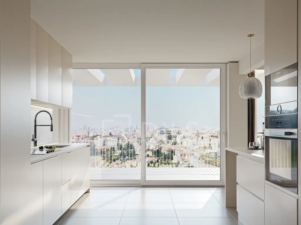 Cuisine - T2 Apartment with River View in Vila Nova de Gaia