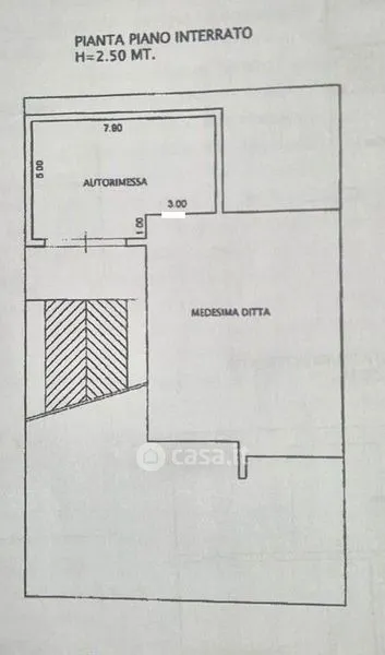 Floor Plan - Dual-Unit Villa with Pool in Gragnano Trebbiense