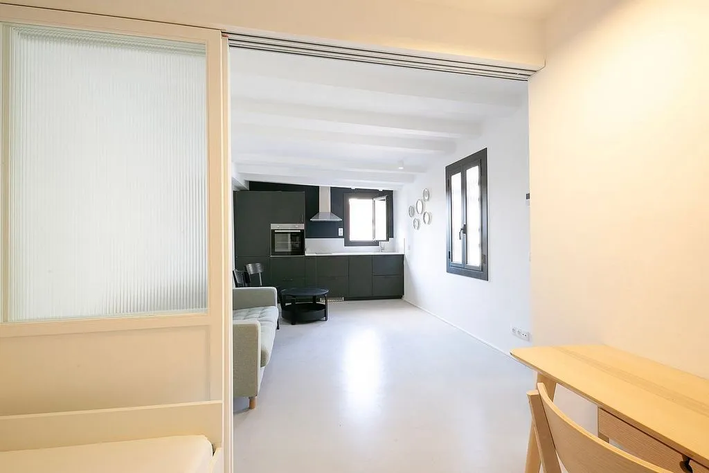 Séjour - Apartment with Terrace in Sant Pere, Barcelona