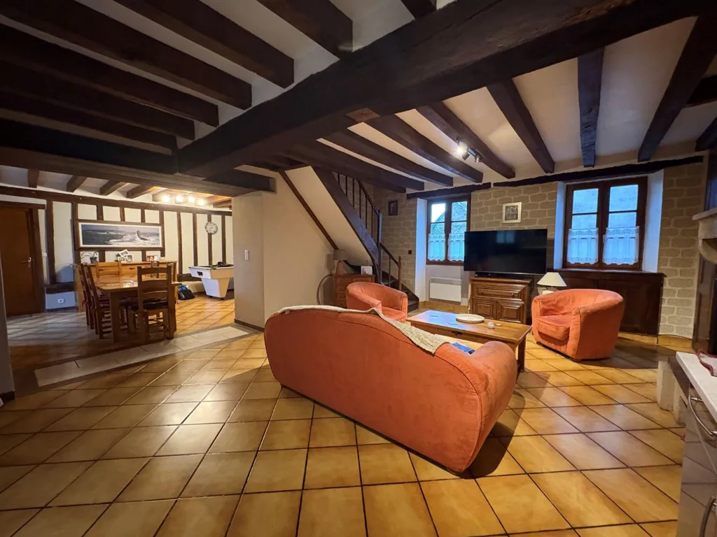 Soggiorno - Charming Red Stone House in Chaillac