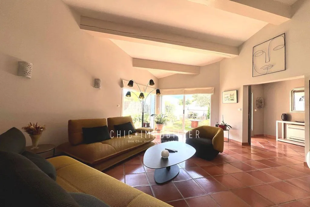Séjour - Villa Luxueuse avec Vue Montagne à Argelès-sur-Mer