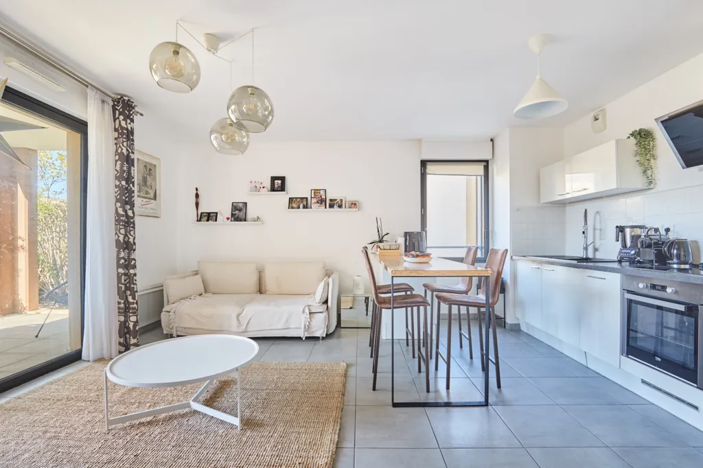 Köök - Bright T3 with Garden in Bagatelle, Aix-en-Provence