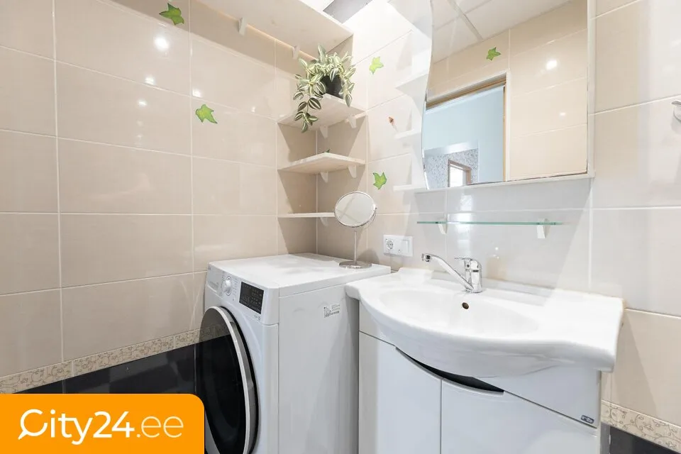 Bathrooms - Renovated Apartment with Internet in Saku