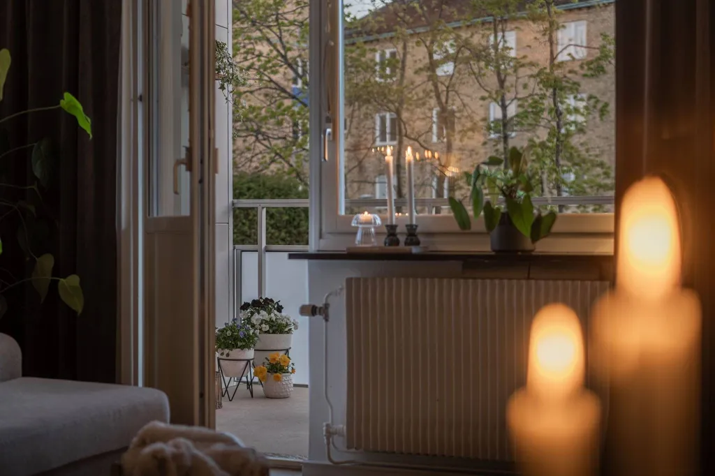 Soggiorno - Modern Flat with West-Facing Balcony in Örebro