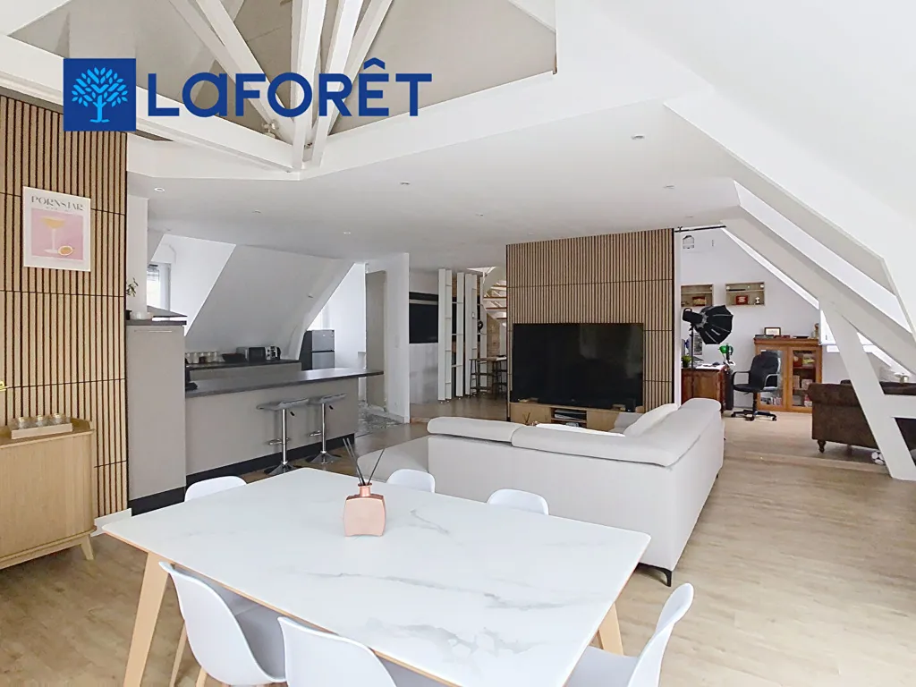 Soggiorno - Duplex Apartment with Multi-Exposure in Hennebont