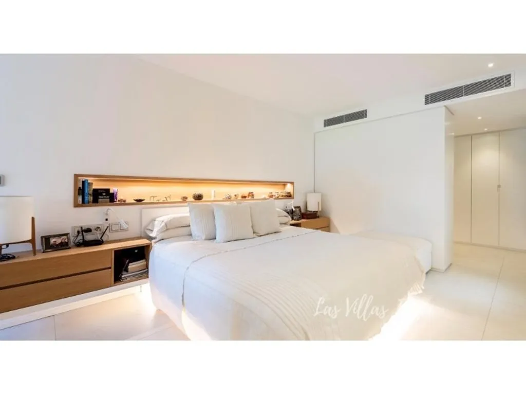 Dormitorios - Piso de lujo con terraza en Brisol, Ibiza
