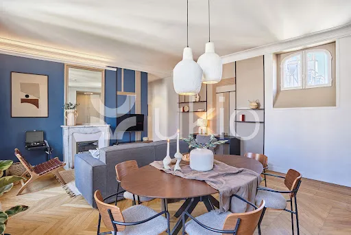 Söögituba - Luxury Apartment with Elevator in Paris 17th