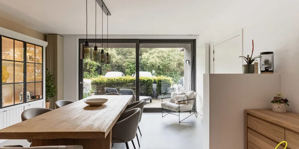 Salle à manger - Appartement avec 2 Terrasses à Onkerzele