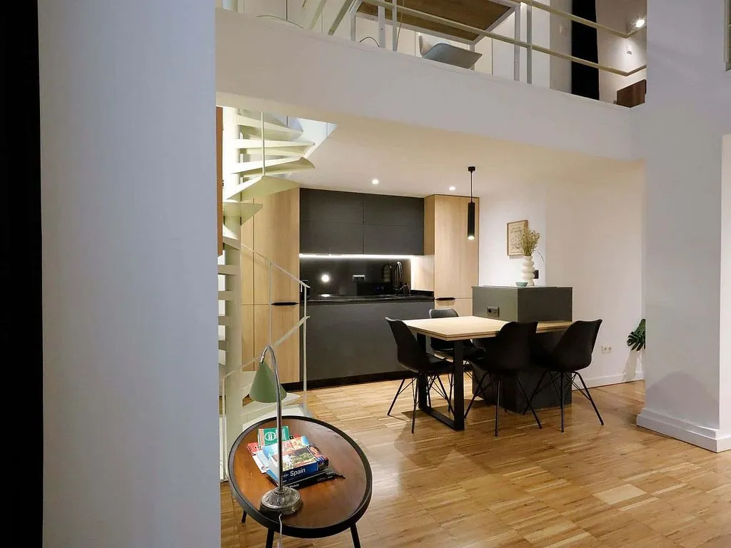 Söögituba - Furnished Flat in Malasaña, Madrid