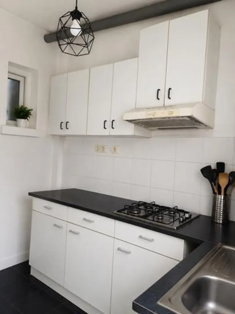 Köök - Apartment with Terrace in Antwerp