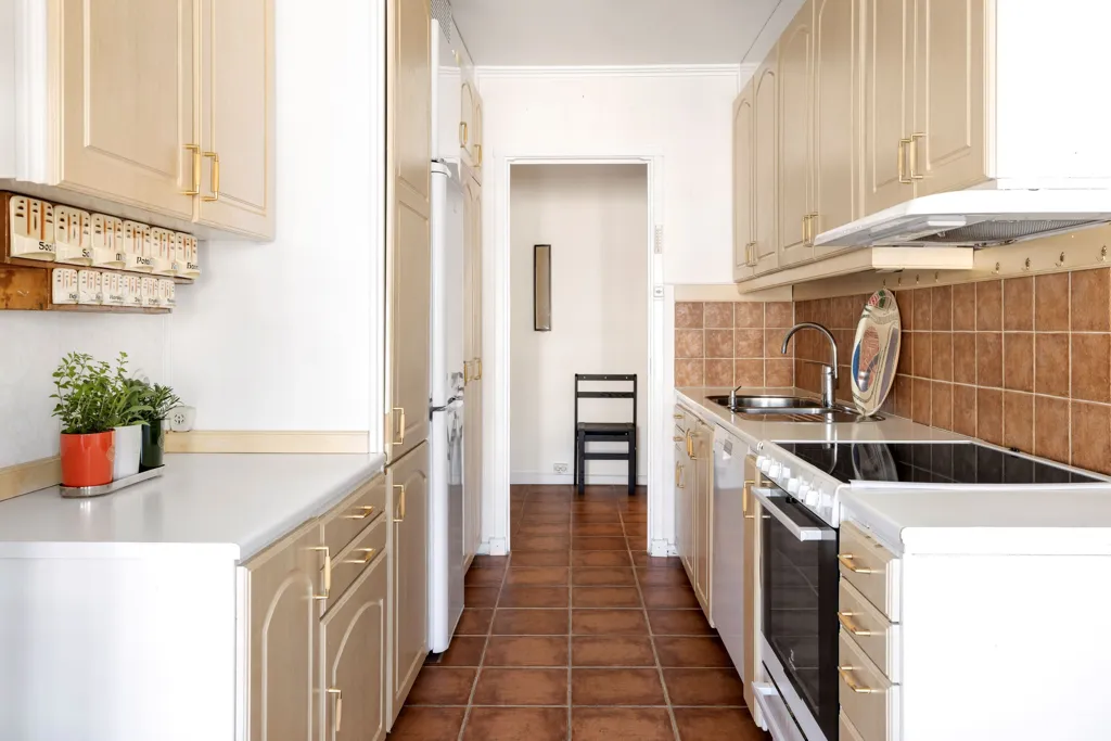 Kitchen - Well-Planned Two-Bedroom Flat with Balcony in Stockholm