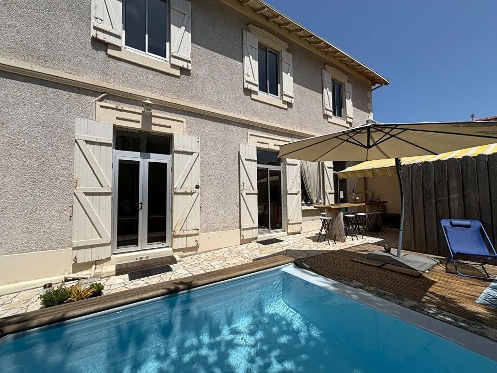 Piscine - Maison Arcachonnaise avec Piscine au Centre Ville d'Arcachon