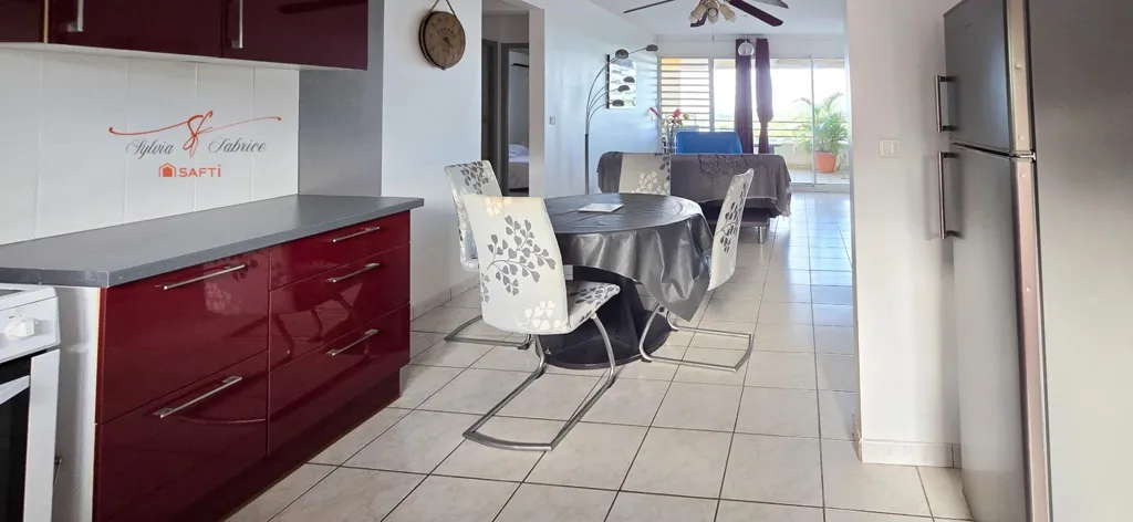 Kitchen - T3 Apartment with Sea View in La Trinité