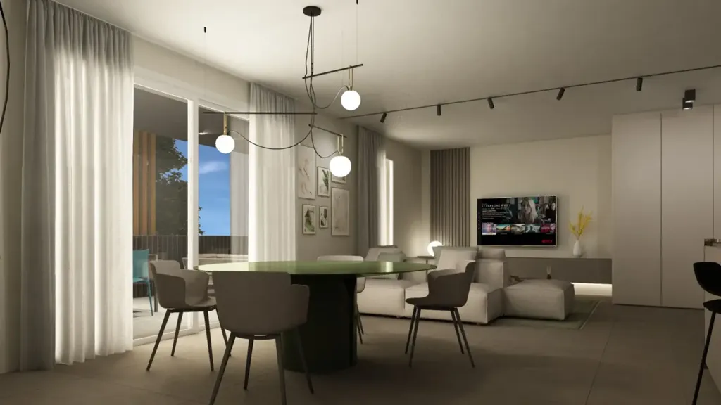 Söögituba - New Apartment with Terrace in Padova