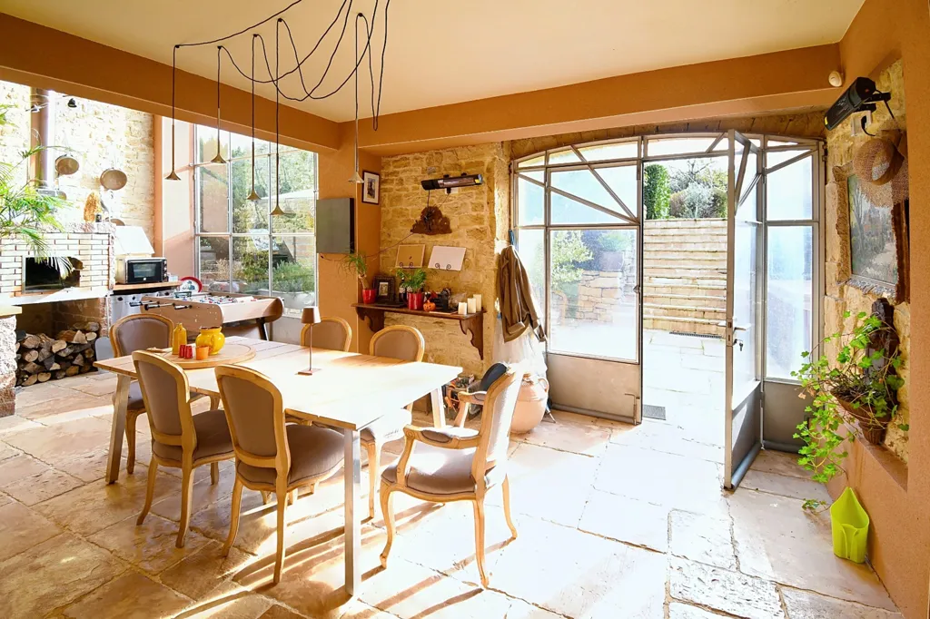 Salle à manger - Maison de Caractère en Pierre à Morfontaine