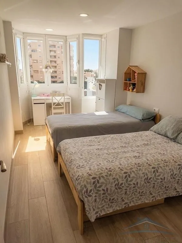 Bedrooms - Apartment with Terrace and Pool in Aguadulce Sur