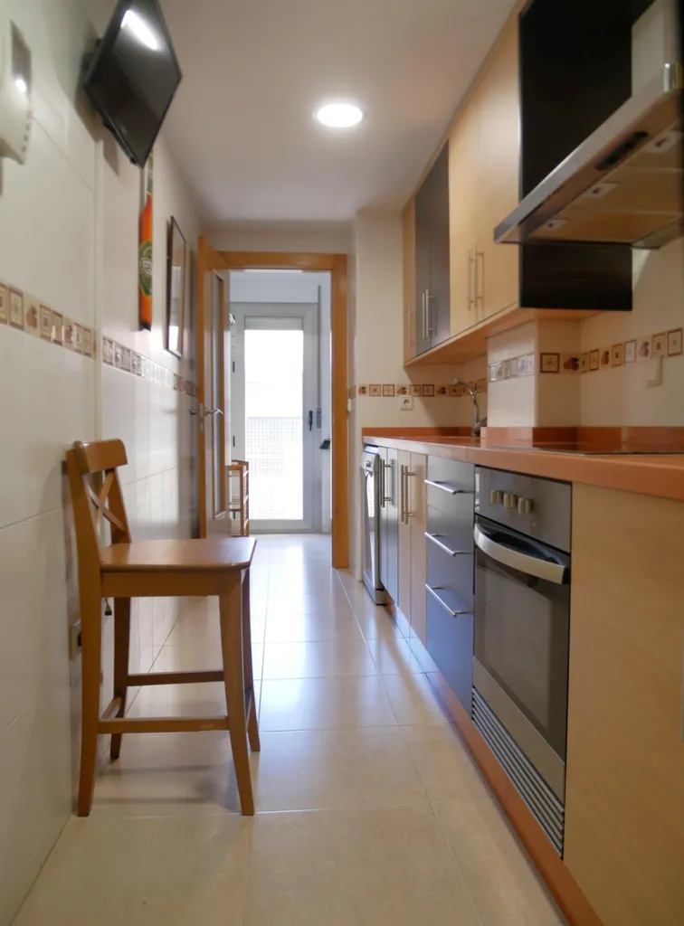 Cuisine - Apartment with Pool and Terrace in La Alberca