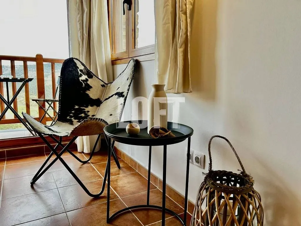 Balcon - Duplex Apartment with Pool in Alp