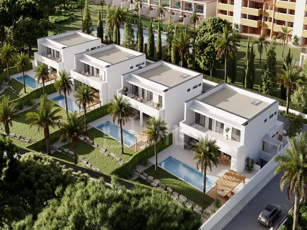 Vue aérienne - T4 Villa with Pool in Vilamoura