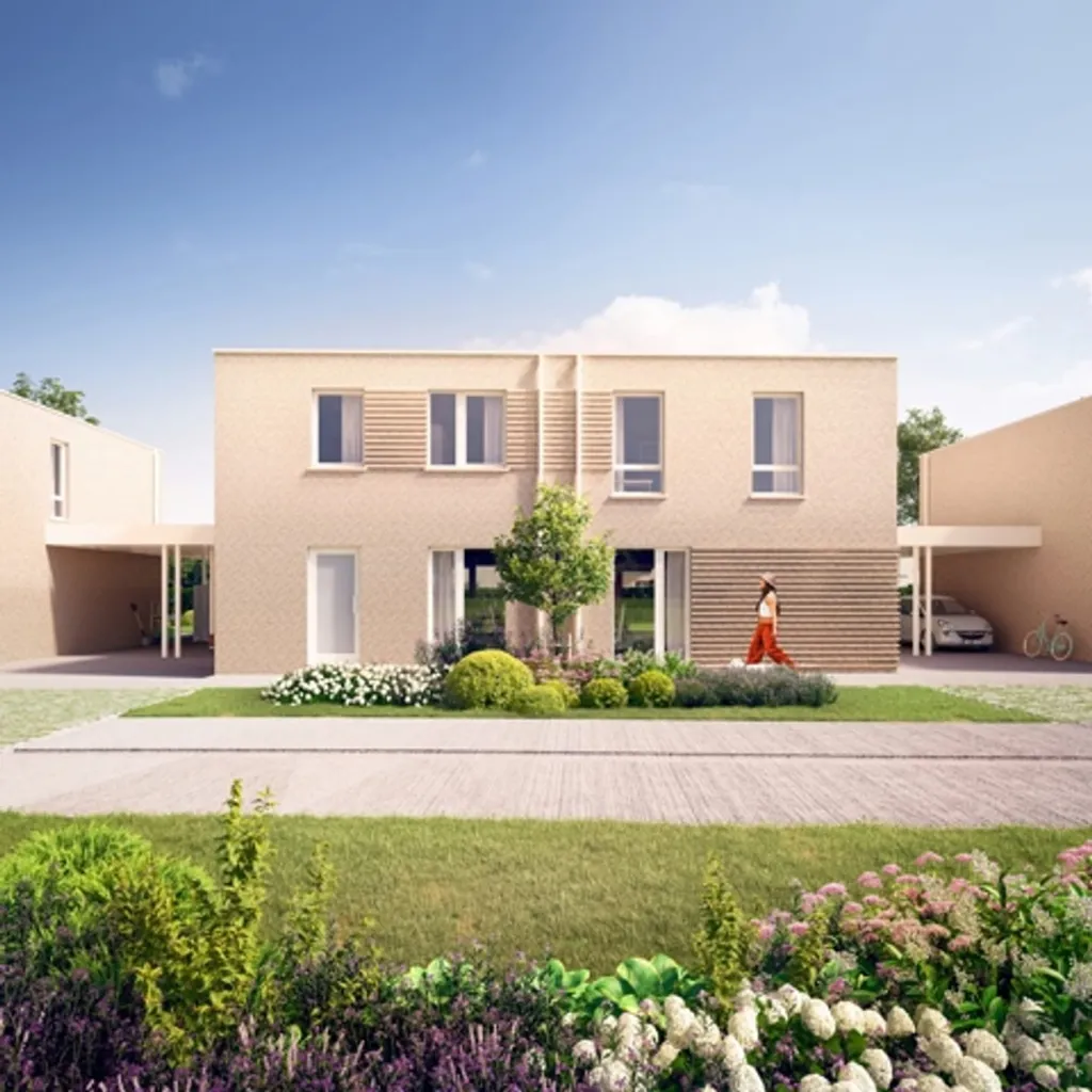 Newly Built Homes with Solar Panels in Astene