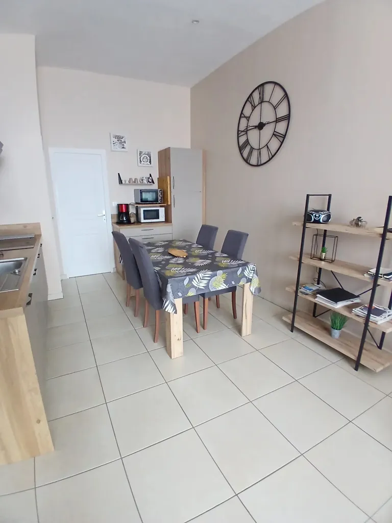 Salle à manger - Appartement en RDC avec Jardinet à Berck/Plage
