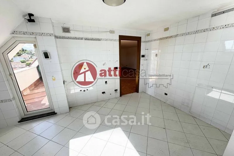 Bathrooms - Bi-Level Attic Apartment with Sea View in Trieste