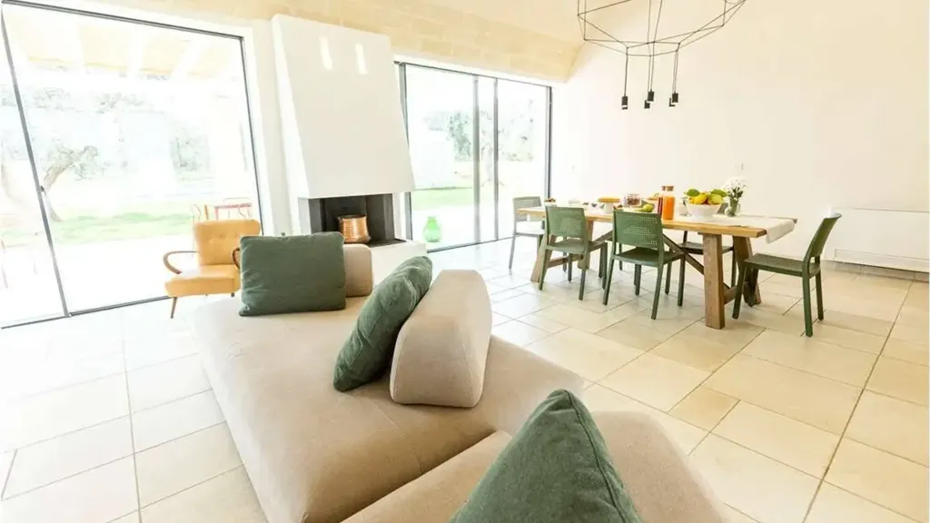 Söögituba - Villa with 8 Bedrooms in Carovigno