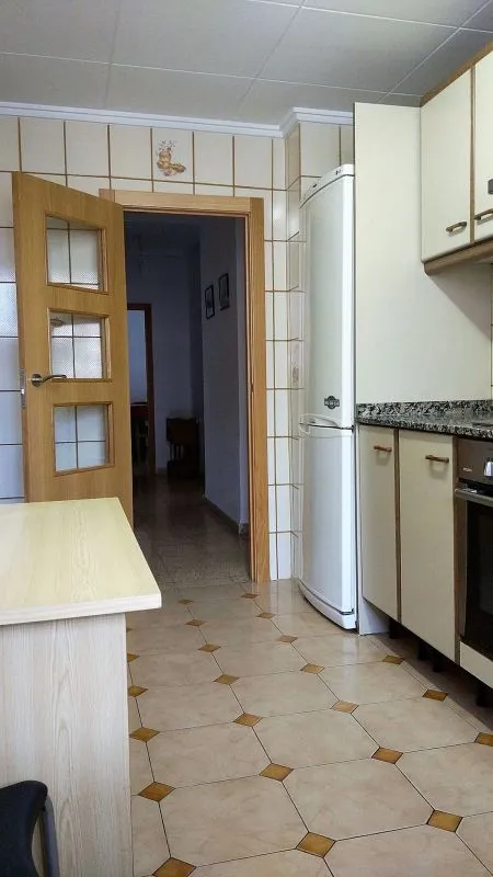 Köök - Furnished Flat with Balcony in Benimaclet
