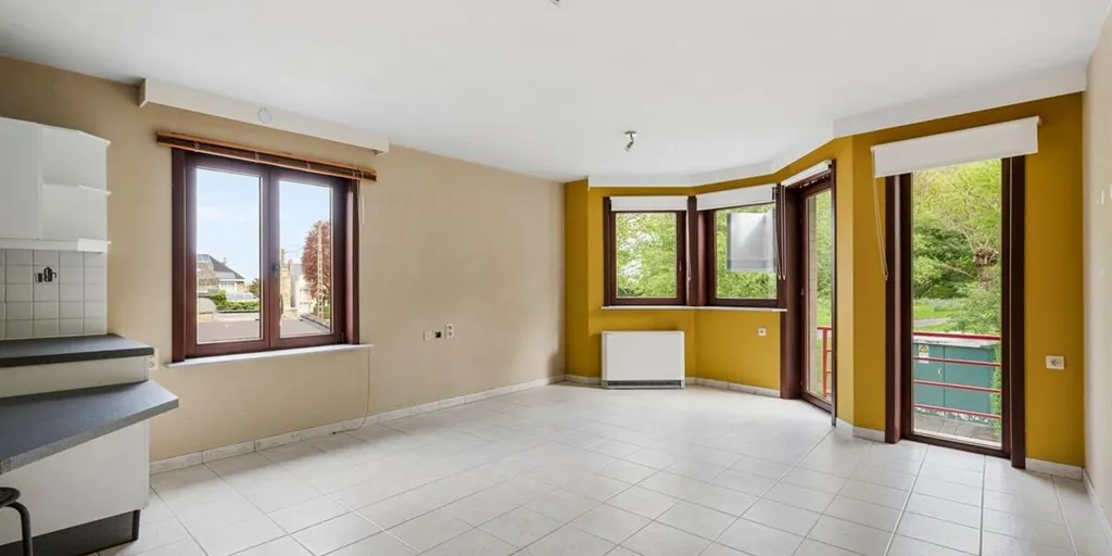 Köök - Apartment with Park View in Diksmuide
