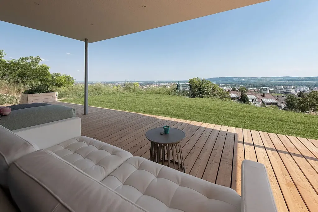 Terrasse - Mortgage-Ready House with Garden in Draßburg