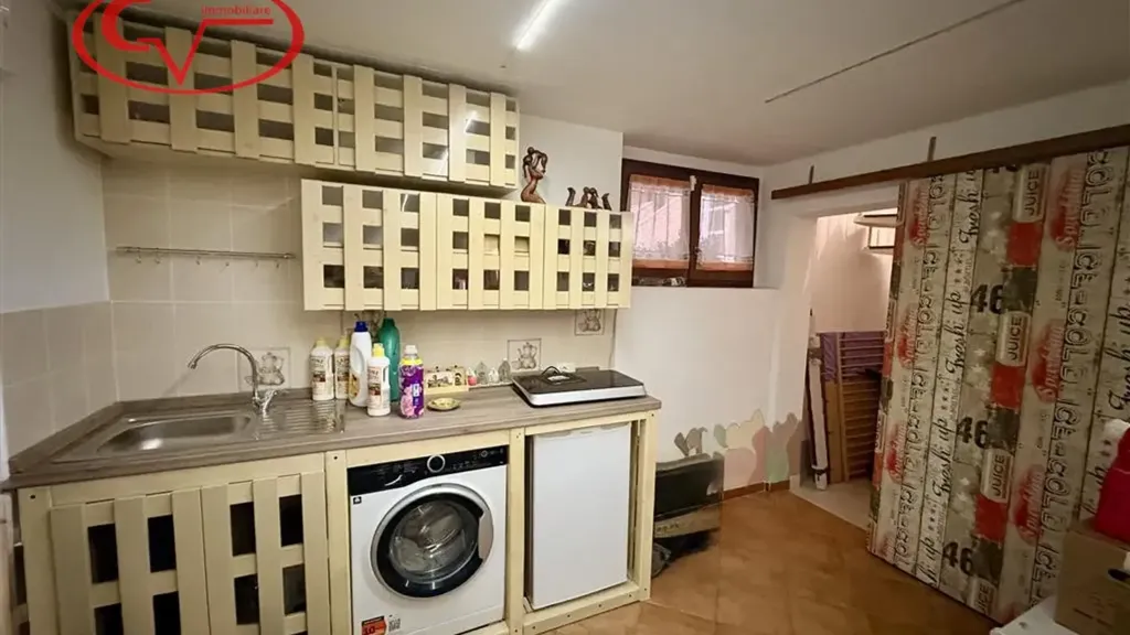 Cuisine - Terraced Apartment with Private Garden in Montevarchi