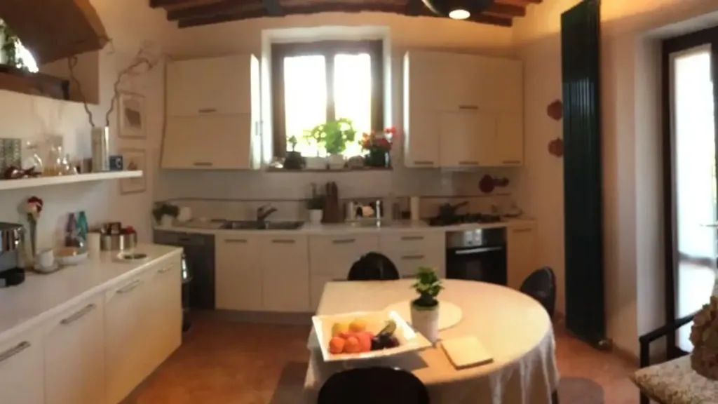 Köök - Rustic Casale with Private Garden in Poggibonsi
