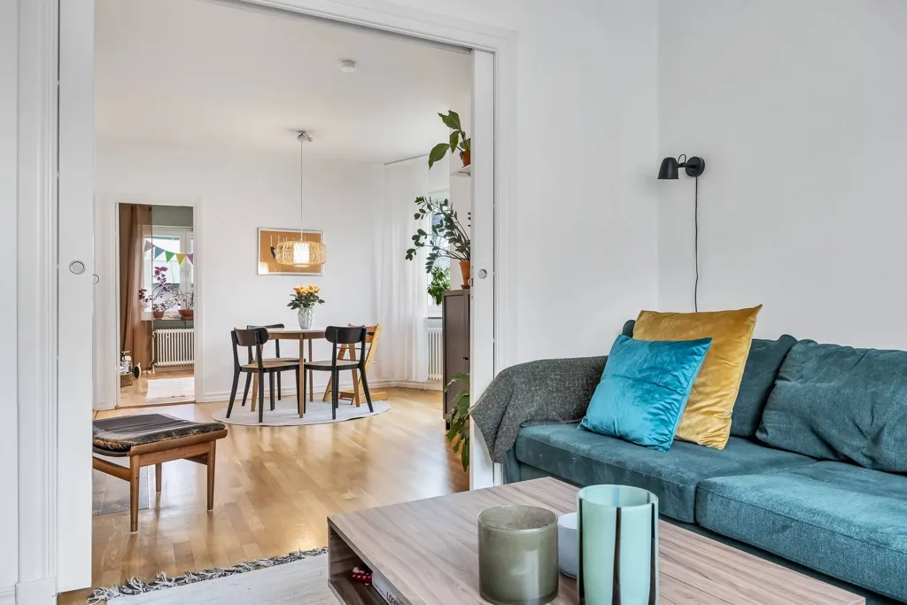 Séjour - Apartment with Balcony in Oxelbergen