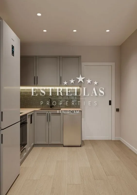 Cuisine - Apartment with Pool near Playa de Poniente, Benidorm