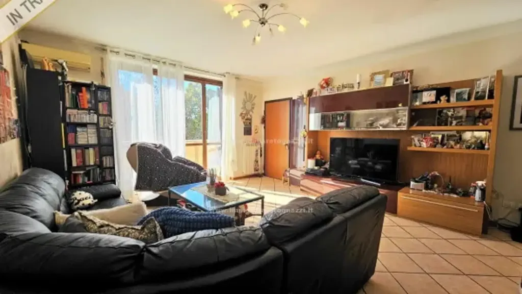 Séjour - Apartment with Terraces in Certaldo