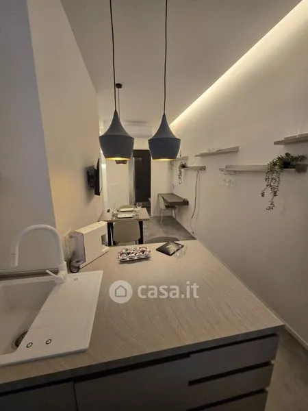 Köök - Modern Bilocale with Balcony in Caserta