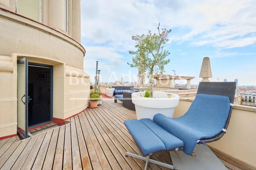 Terrass - Penthouse with Rooftop Pool in Dreta de l'Eixample, Barcelona