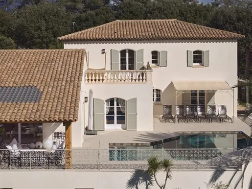 Vista aerea - Renovated Villa with Pool in Valbonne